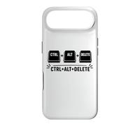 Funny it Programmer Geek Keyboard Humor Ctrl Alt Delete Coque pour iPhone Air