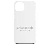 Funny Italia Mamma Mia Drapeau Italien Coque pour iPhone 13