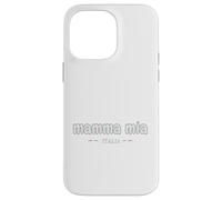 Funny Italia Mamma Mia Drapeau Italien Coque pour iPhone 14 Pro Max