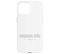 Funny Italia Mamma Mia Drapeau Italien Coque pour iPhone 15