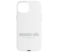 Funny Italia Mamma Mia Drapeau Italien Coque pour iPhone 15 Plus