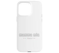 Funny Italia Mamma Mia Drapeau Italien Coque pour iPhone 15 Pro Max