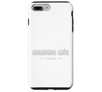 Funny Italia Mamma Mia Drapeau Italien Coque pour iPhone 7 Plus/8 Plus