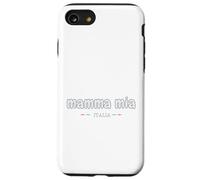 Funny Italia Mamma Mia Drapeau Italien Coque pour iPhone SE (2020) / 7/8