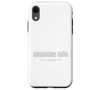 Funny Italia Mamma Mia Drapeau Italien Coque pour iPhone XR