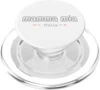 Funny Italia Mamma Mia Drapeau Italien PopSockets PopGrip pour MagSafe