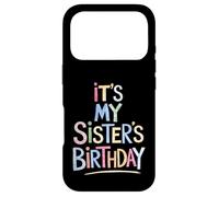 Funny It's My Sister's Birthday Sketch Pencil Artist for Kid Coque pour iPhone 17 Pro