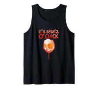 Funny It's Spritz O'Clock Cocktail Citrus Summer Vacation Débardeur