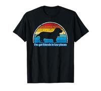 Funny I've Got Friends in Low Places for Basset Hound Lovers T-Shirt