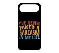 Funny I've Never Faked A Sarcasm in My Life Sarcastic Quote Coque pour iPhone Air