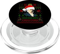 Funny James President Buchanan Christmas Parody Holiday PopSockets PopGrip pour MagSafe