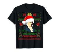 Funny James President Buchanan Christmas Parody Holiday T-Shirt