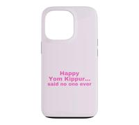 Funny Jewish Happy Yom Kippour Rose Coque pour iPhone 13 Pro
