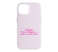 Funny Jewish Happy Yom Kippour Rose Coque pour iPhone 14