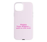 Funny Jewish Happy Yom Kippour Rose Coque pour iPhone 15 Plus