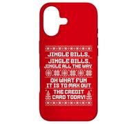 Funny Jingle Bills Christmas Recession Inflation Economy Coque pour iPhone 17