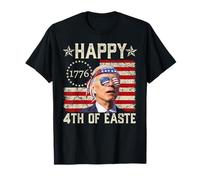 Funny Joe Biden 4th Of July Happy 4th Of Easter Drapeau US Homme T-Shirt