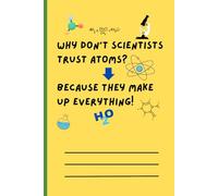 Funny Joke Cover Science Notebook for Kids I 60 Pages Paperback 6x9 I School accessories I Perfect for School