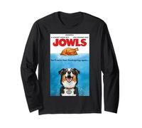 Funny Jowls Thanksgiving Miniature American Shepherd and Manche Longue