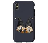 Funny Judge Matching Garden Gnomes for Best Lawyer Couple Coque pour iPhone X/XS