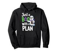 Funny Just A Boo With A Plan Cute Halloween Sweat à Capuche