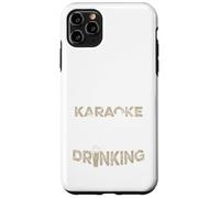 Funny Karaoke Singer Bar Music Lover Singing Drinking Bar Coque pour iPhone 11 Pro Max