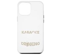 Funny Karaoke Singer Bar Music Lover Singing Drinking Bar Coque pour iPhone 12 Pro Max