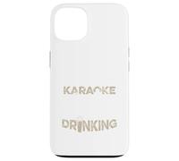 Funny Karaoke Singer Bar Music Lover Singing Drinking Bar Coque pour iPhone 13