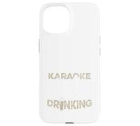 Funny Karaoke Singer Bar Music Lover Singing Drinking Bar Coque pour iPhone 15