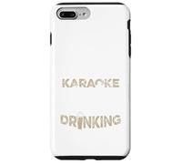 Funny Karaoke Singer Bar Music Lover Singing Drinking Bar Coque pour iPhone 7 Plus/8 Plus