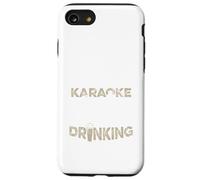 Funny Karaoke Singer Bar Music Lover Singing Drinking Bar Coque pour iPhone SE (2020) / 7/8