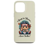 Funny Karaté Ramen Boy, I Slurp in Silence Then Strike! Coque pour iPhone 13 Pro Max