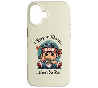Funny Karaté Ramen Boy, I Slurp in Silence Then Strike! Coque pour iPhone 16