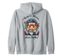 Funny Karaté Ramen Boy, I Slurp in Silence Then Strike! Sweat à Capuche