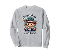 Funny Karaté Ramen Boy, I Slurp in Silence Then Strike! Sweatshirt