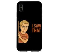 Funny Karen I Saw That Humor Sarcastic Joke for Women Men Coque pour iPhone XS Max