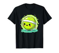 Funny Kawaii Balle de Tennis avec Bandeau Sport T-Shirt