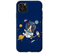 Funny Kawaii Kids Boys Space Astronaut Rat Terrier Lover Coque pour iPhone 11 Pro Max