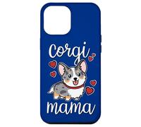 Funny Kawaii Mama Mom Cardigan Blue Merle Corgi Lover Coque pour iPhone 12 Pro Max