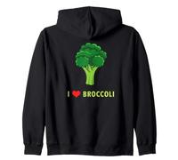 Funny Keto Love Broccoli Cute Vegetables Organic Vegan Kids Sweat à Capuche