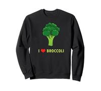 Funny Keto Love Broccoli Cute Vegetables Organic Vegan Kids Sweatshirt
