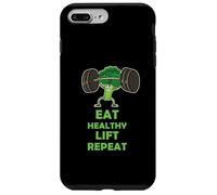 Funny Keto Powerlifting Broccoli - Eat Healthy Lift Repeat Coque pour iPhone 7 Plus/8 Plus