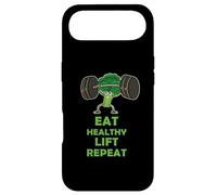 Funny Keto Powerlifting Broccoli - Eat Healthy Lift Repeat Coque pour iPhone Air