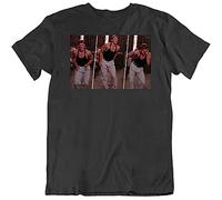 Funny Kickboxer Movie Jean Claude Van Damme Dance Scene T Shirt Black(X-Large)