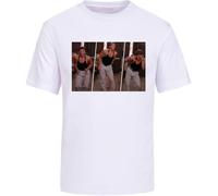 Funny Kickboxer Movie Jean Claude Van Damme Dance Scene T-Shirts Unisex Tee White(X-Large)