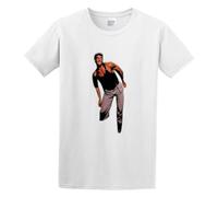 Funny Kickboxer Movie Jean Claude Van Damme Dance Scene V2 Casual Round Neck T Shirt White L