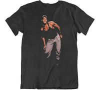 Funny Kickboxer Movie Jean Claude Van Damme Dance Scene V2 T Shirt Manches Courtes(XX-Large)