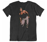 Funny Kickboxer Movie Jean Claude Van Damme Dance t-Shirt Cotton Tee T-Shirt Black XXL