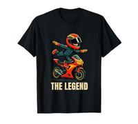 Funny Kid Aura Farming on Motorcycle - Drôle Indonésien Meme T-Shirt