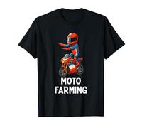 Funny Kid Aura Farming on Motorcycle Funny Indonesian Meme V2 T-Shirt
